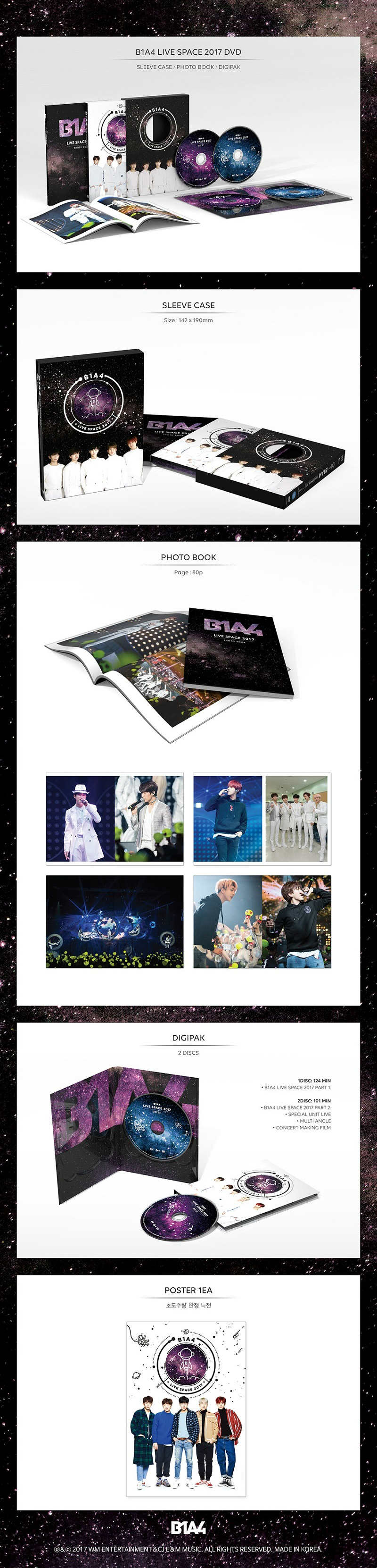 B1A4 - LIVE SPACE 2017 DVD