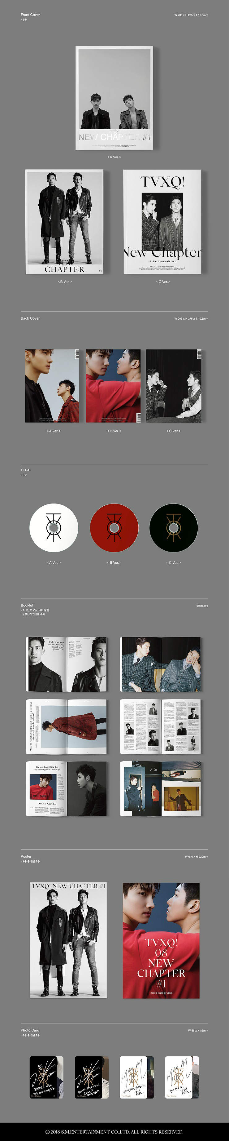 [2nd Pre-order]TVXQ! - New Chapter #1: THE CHANCE OF LOVE-copy