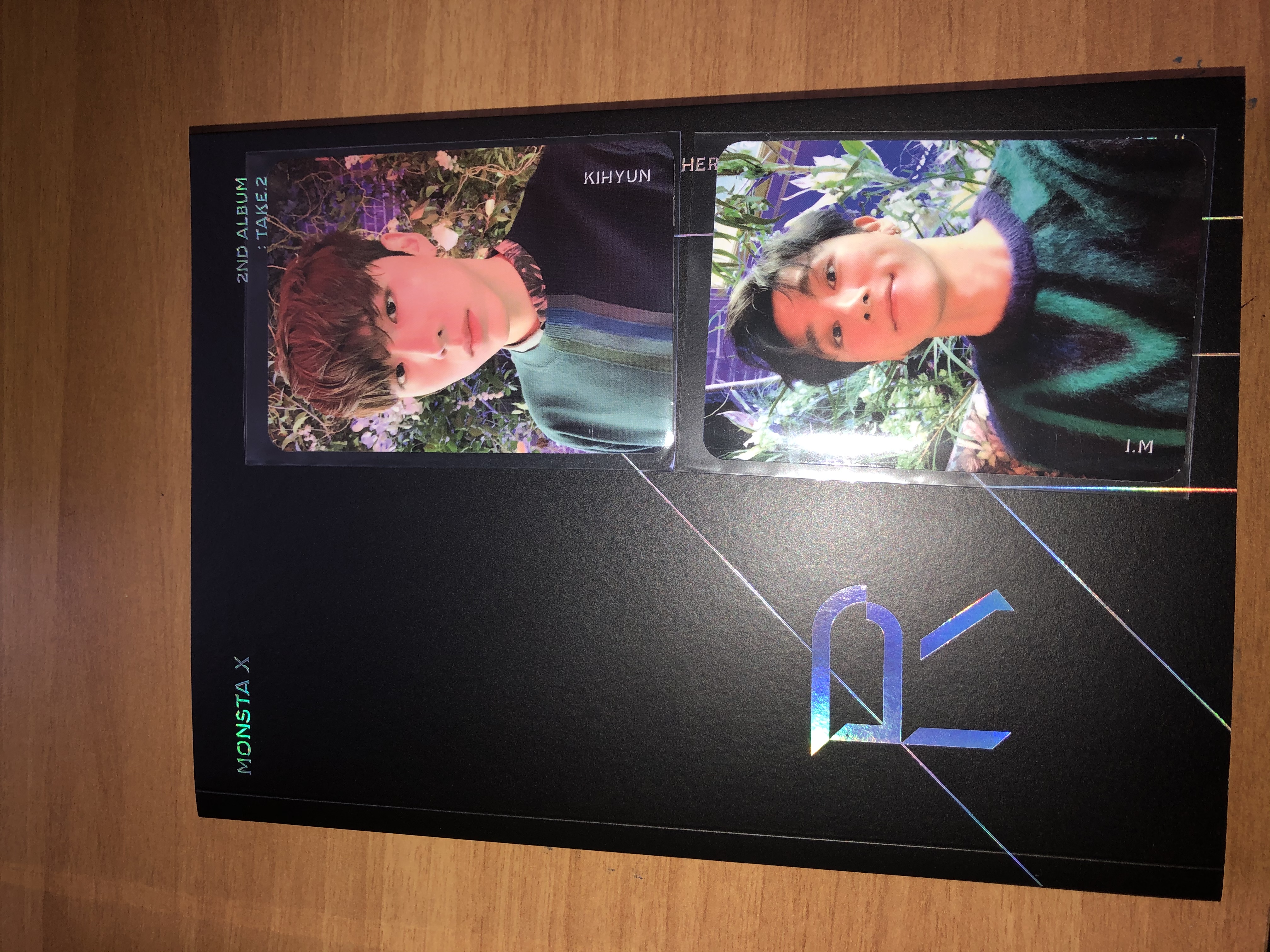 10 MONSTA X 2nd Album Take.2 WE ARE HERE Kihyun Type-3 Photo Card K-POP 