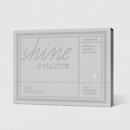 KIM SUNG KYU - Solo Concert SHINE ENCORE DVD