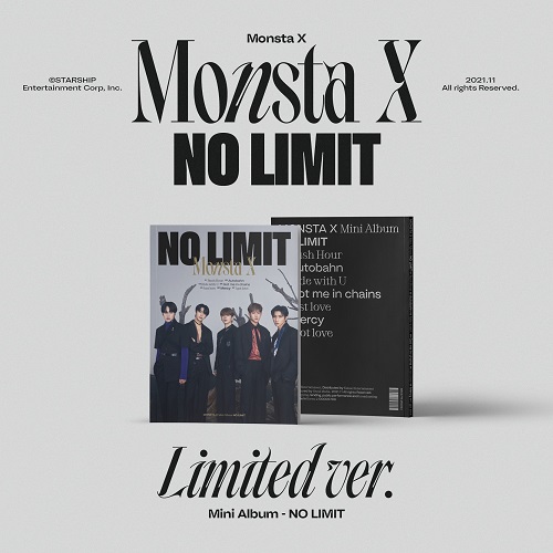 MONSTA X - NO LIMIT [Limited Ver.]