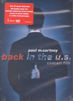 PAUL MCCARTNEY - BACK IN THE US CONCERT FILM