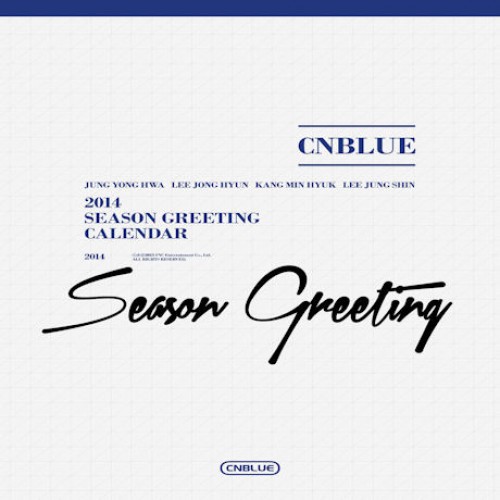 CNBLUE - 2014 SEASONS GREETINGS [Table]