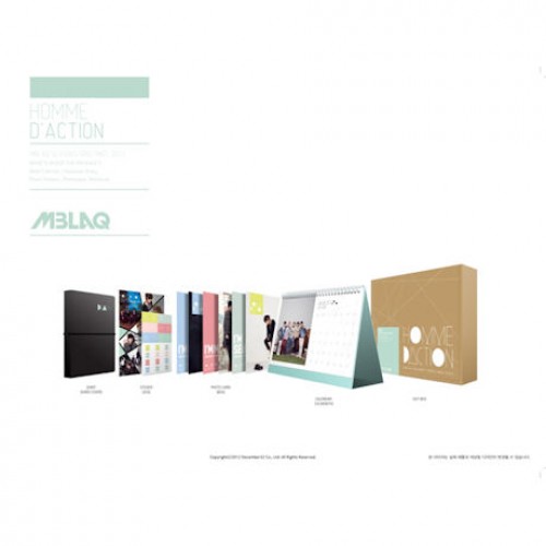 엠블랙(M-BLAQ) - MBLAQ 2013 SEASON`S GREETINGS: 탁상용 [엠블랙 시즌 그리팅 2013]