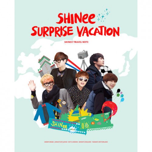 SHINEE - SURPRISE VACATION TRAVEL NOTE 01