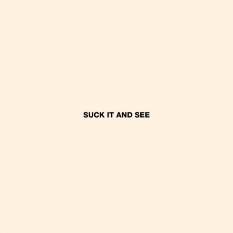ARCTIC MONKEYS - SUCK IT AND SEE 