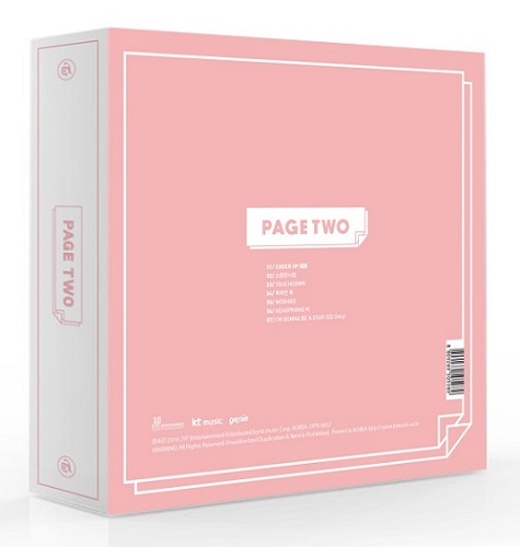TWICE - PAGE TWO [Pink Ver.] [1st Press Limited Ver.]
