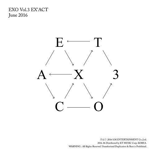 EXO - Vol.3 EX'ACT [Korean - Lucky One Ver.]