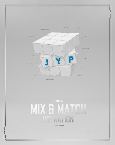 V.A - JYP NATION(JYP 네이션) KOREA 2016 MIX & MATCH