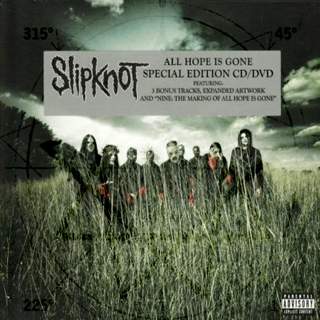 SLIPKNOT - ALL HOPE IS GONE [LIMITED EDITION CD+DVD] [수입]