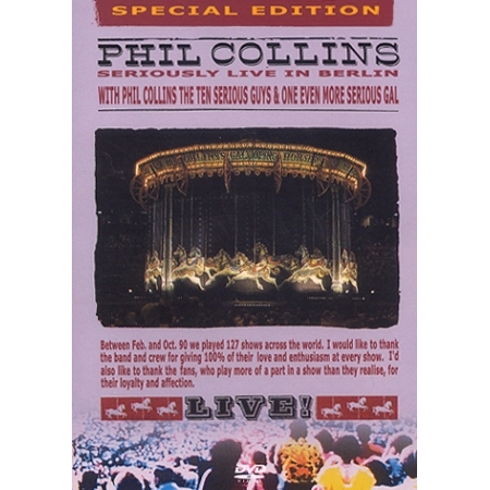 PHIL COLLINS - SERIOUSLY LIVE IN BERLIN