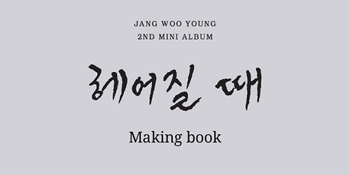 JANG WOO YOUNG - 헤어질 때 MAKING BOOK