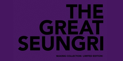 SEUNGRI - 1st Solo Album THE GREAT SEUNGRI MAKING COLLECTION