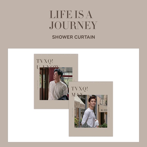 TVXQ! - LIFE IS A JOURNEY SHOWER CURTAIN [U-KNOW]