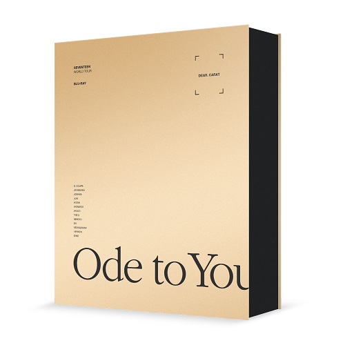 SEVENTEEN - WORLD TOUR ODE TO YOU IN SEOUL Blu-ray
