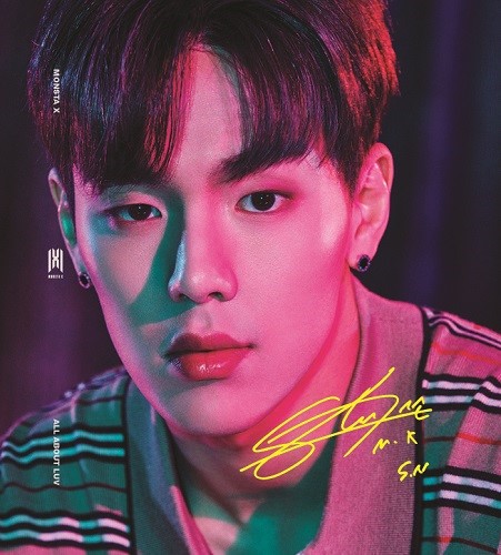 MONSTA X - ALL ABOUT LUV [Shownu - Standard Casemade Book 7] [Import]
