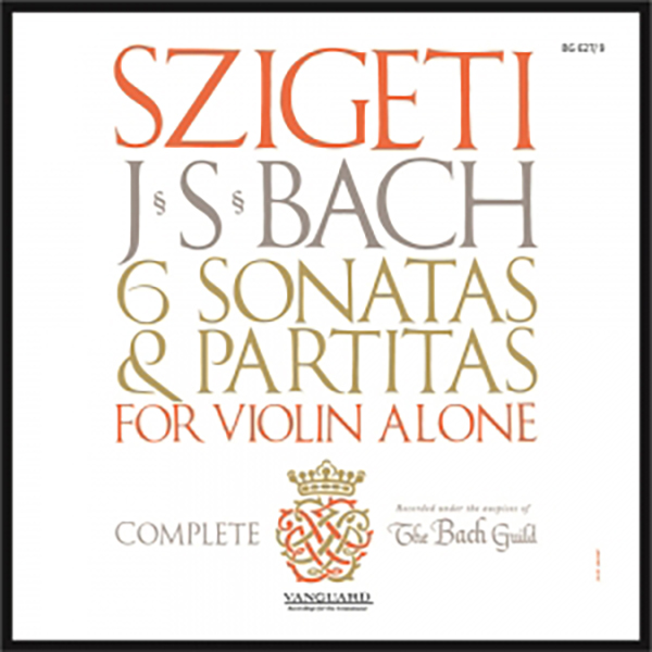 JOSEPH SZIGETI - BACH: 6 SONATAS AND PARTITAS [바흐: 무반주 바이올린 소나타와 파르티타] [LP/VINYL]