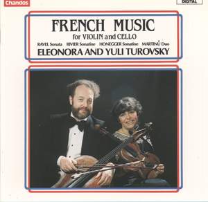 TUROVSKY DUO - FRENCH MUSIC FOR VIOLIN AND CELLO [수입]