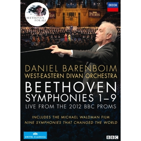 DANIEL BARENBOIM - BEETHOVEN : SYMPHONIES 1-9 : LIVE FROM THE 2012 BBC PROMS