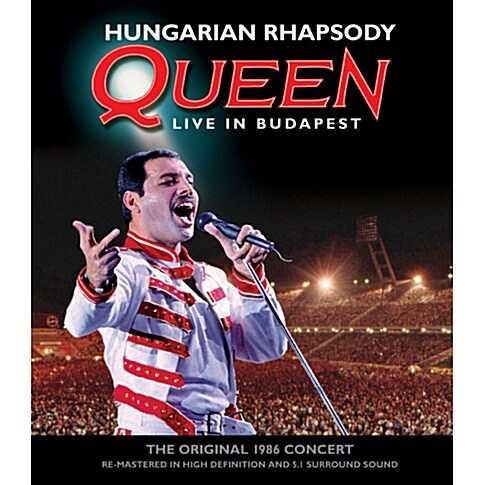 QUEEN - HUNGARIAN RHAPSODY LIVE IN BUDAPEST 1986 DVD