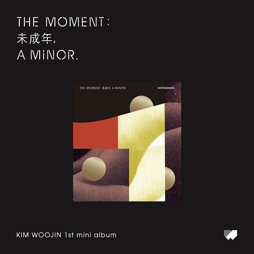 KIM WOO JIN - The moment : 未成年, a minor. [A Ver.]