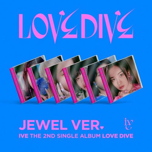 IVE - LOVE DIVE [Jewel Ver. - Random Ver.]