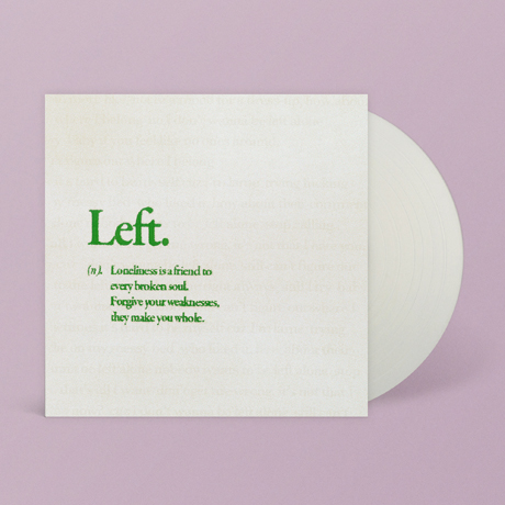 핫펠트(HA:TFELT) - LEFT [WHITE LIMITED EDTIION] [LP/VINYL]