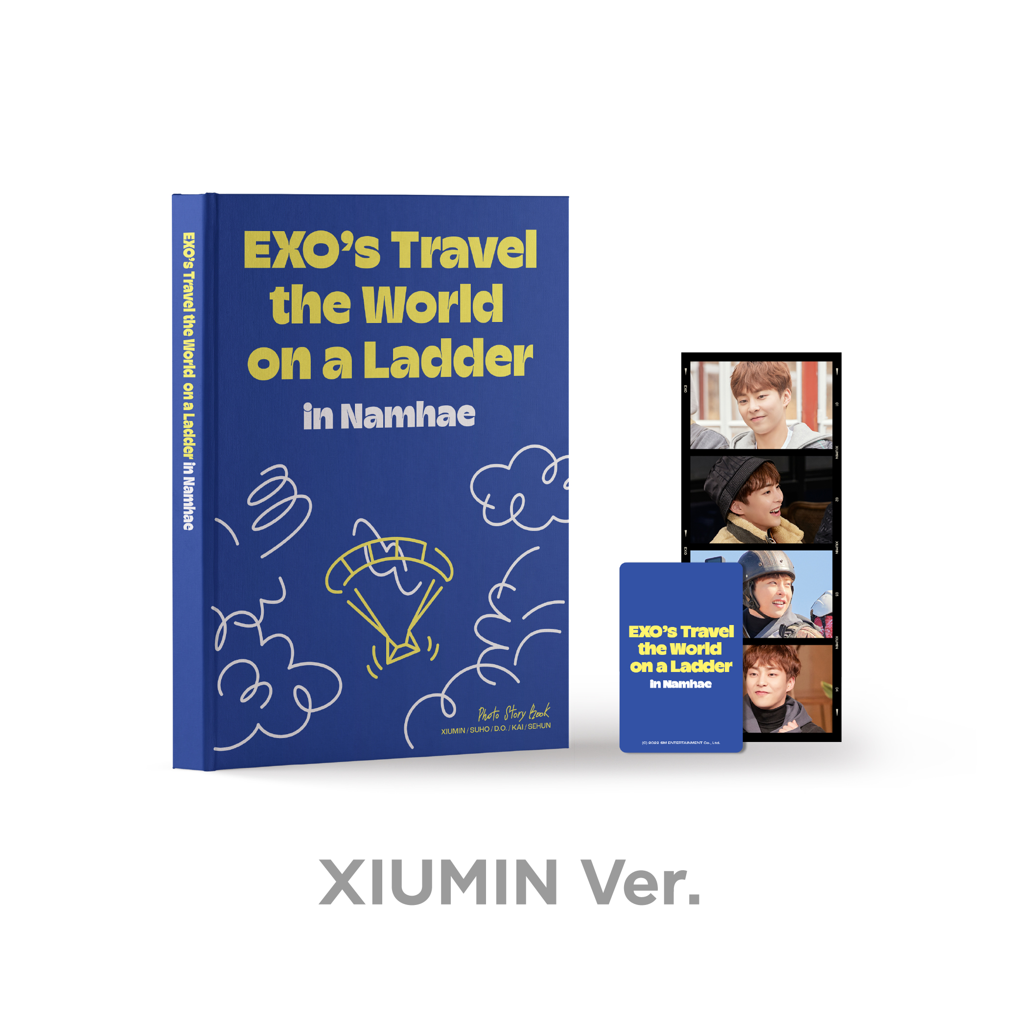 EXO - 엑소의 사다리 타고 세계여행 - 남해 편 PHOTO STORY BOOK [XIUMIN Ver.]