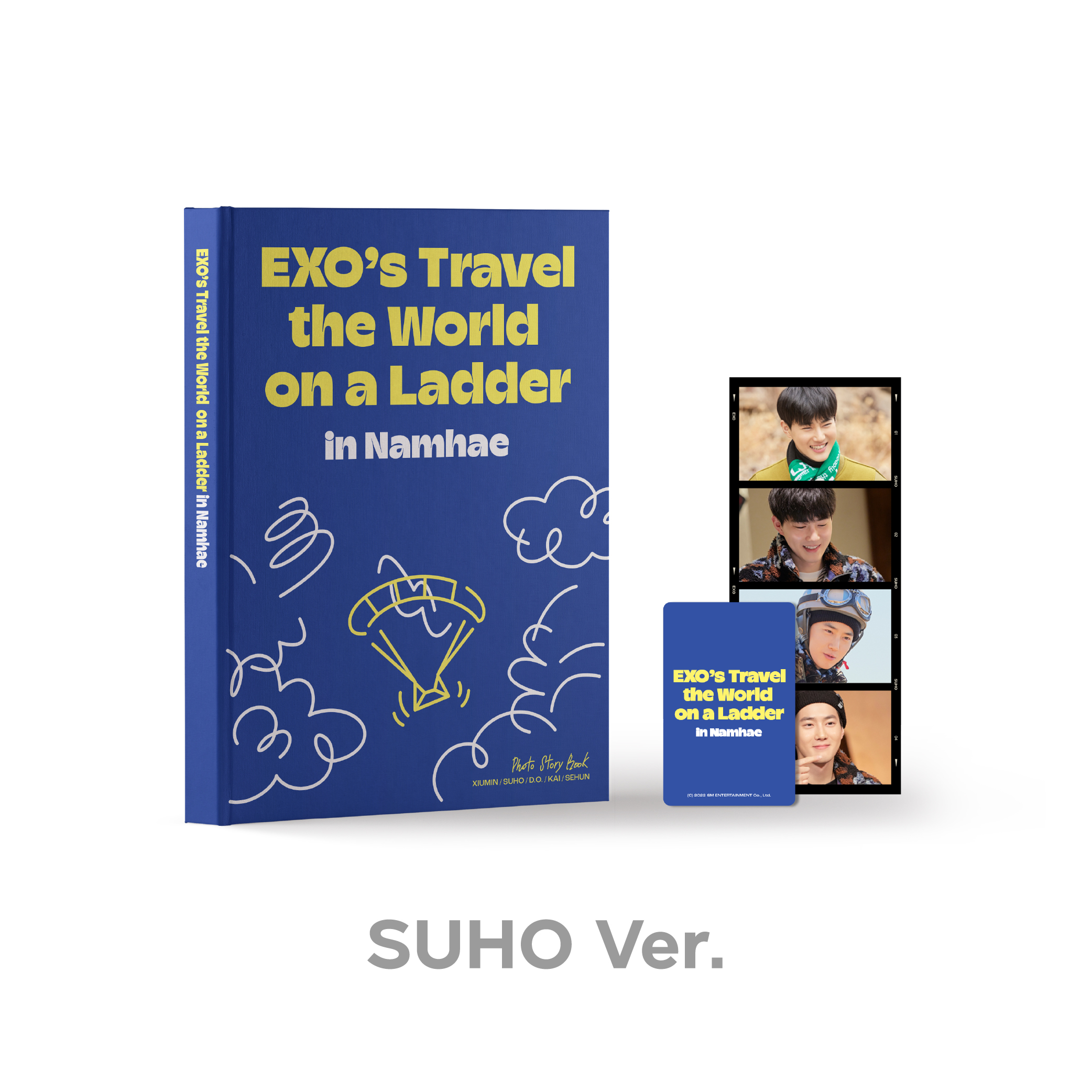EXO - 엑소의 사다리 타고 세계여행 - 남해 편 PHOTO STORY BOOK [SUHO Ver.]