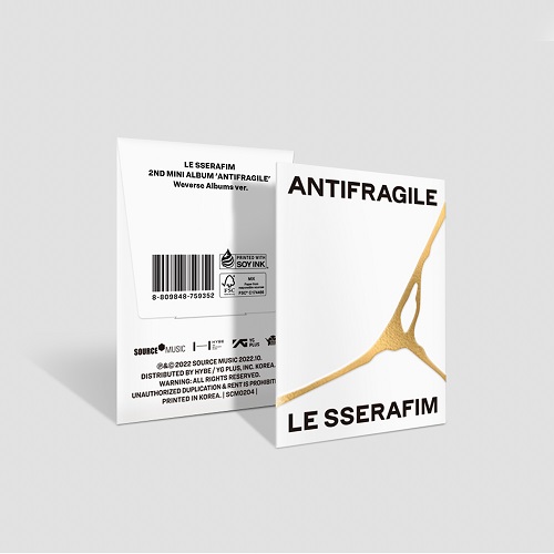 LE SSERAFIM - ANTIFRAGILE [Weverse Albums Ver.]