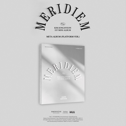 KIM JONG HYEON - MERIDIEM [Meta Album]