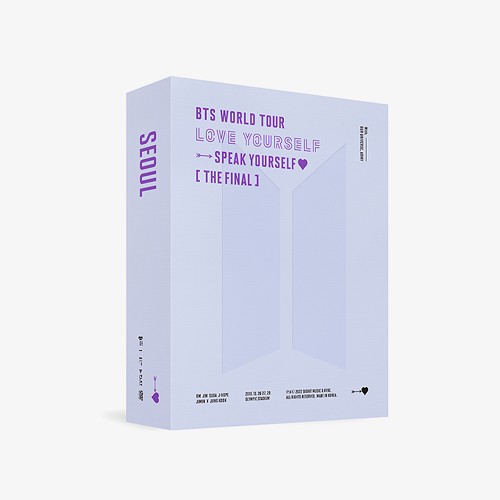BTS - World Tour LOVE YOURSELF : SPEAK YOURSELF [THE FINAL] DVD