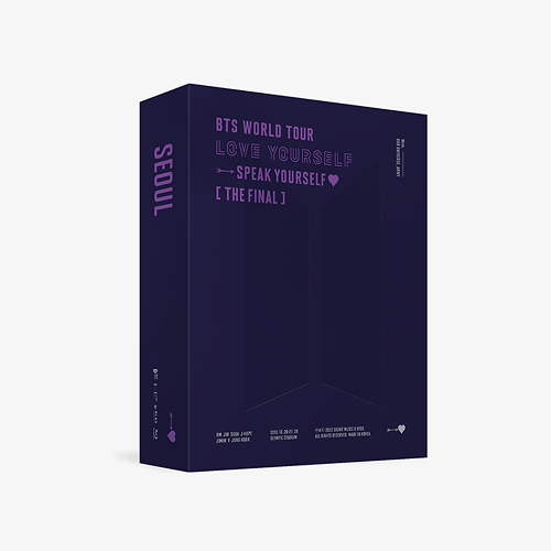 BTS - World Tour LOVE YOURSELF : SPEAK YOURSELF [THE FINAL] Blu-ray
