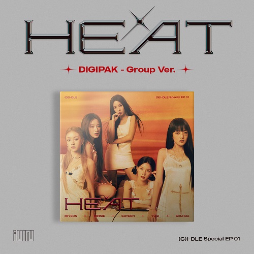 (G)I-DLE - Special Album HEAT [Digipack - Group Ver.]