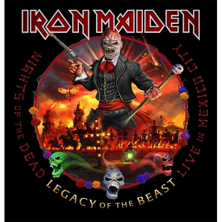 IRON MAIDEN - NIGHTS OF THE DEAD, LEGACY OF THE BEAST: LIVE IN MEXICO CITY [수입] [LP/VINYL] 