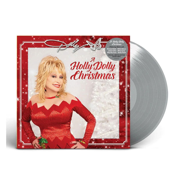 DOLLY PARTON - A HOLLY DOLLY CHRISTMAS [LIMITED EDITION] [SILVER COLOR] [수입] [LP/VINYL]