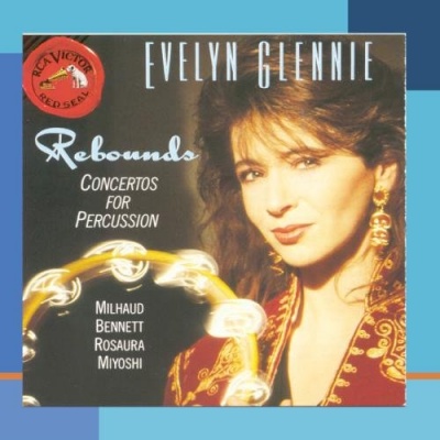 EVELYN GLENNIE - REBOUNDS: CONCERTOS FOR PERCUSSION [수입]