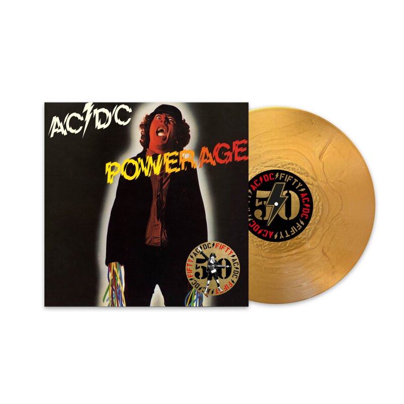 AC/DC - POWERAGE [골드 컬러] [50TH ANNIVERSARY] [수입] [LP/VINYL] 