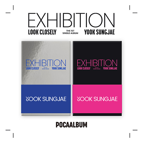 YOOK SUNG JAE - EXHIBITION : Look Closely [Poca Album - Random Cover]